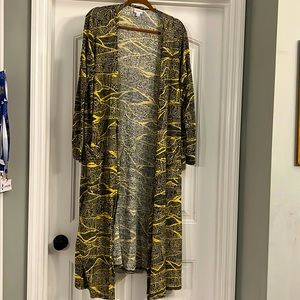 Lularoe long cardigan L